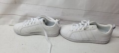 Adidas Neo Advantage VS K Size 2 White Grey Tennis Shoes