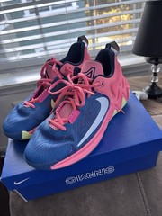 Nike Giannis Immortality 2 GS Youth Size 6.5Y Pink Blue FQ8168-630