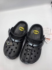 Batman Crocs Black Clogs with Jibbitz Charms Comfort Slip On Sandals