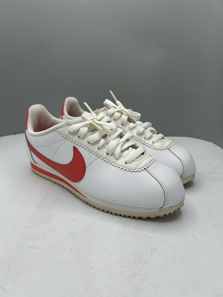 Nike Cortez Basic SL White Varsity Red Forrest Gump Youth 6.5Y 807471-115