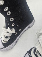 Collection’O Kids Lace Up Fashion Sneaker White, Grey, Black, Leopard Size 11
