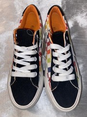 Mudd Rainbow Checker Pattern Sneakers Multicolored Size 7 Racing