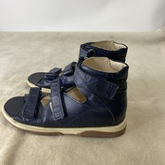 Memo Orthopedic High Top Sandals Navy Size 37 Big Kid 5 Corrective Ankle Brace