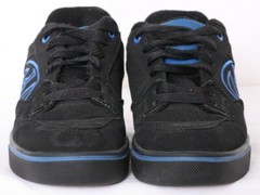 Heelys 770992 Motion Plus Black Lace-Up Rolling Wheel Skate Shoes Youth US 3
