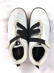 Champion Youth Shoes White / Black Strap Youth Size EUR 38 / UK5 / US Size 6.5