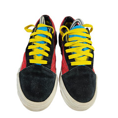 Vans The Simpson Old Skool El Barto US Kids Size 3 Red Limited Edition Bart