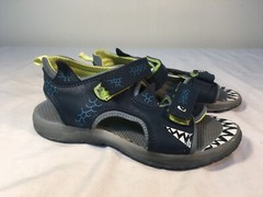 ✅ Carter’s „Funny“ Sandals Youth Child Blue Light Up – US 12