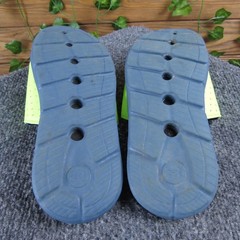 Under Armour Ignite Pro Kids 3 Lime Surge Static Blue Slide Sandals Comfort