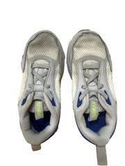 Nike Air Max Bolt Shoes Youth Size 11C Gray Blue Volt Running Sneaker CN1627-004