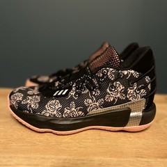 GS Size 4.5 – Adidas Dame 7 “Rose City” – (FZ5453) – NWOB