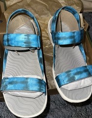 Keen Sea Moss Elle Backstrap Sandals YOUTH Size 6 1027309