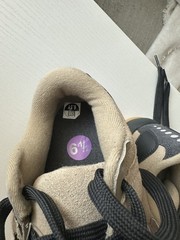 Jordan Session (GS) Sneaker Beige Black Pink Leather Kids 5.5 Youth AT-4/62-NWT