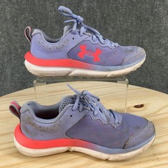 Under Armour Shoes Youth 4 Assert 10 Running Sneaker Purple Athletic 3026189-500