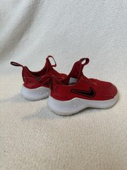 Nike Kids Flex Runner Red 10C Slip On Light Weight Breathable No Lace