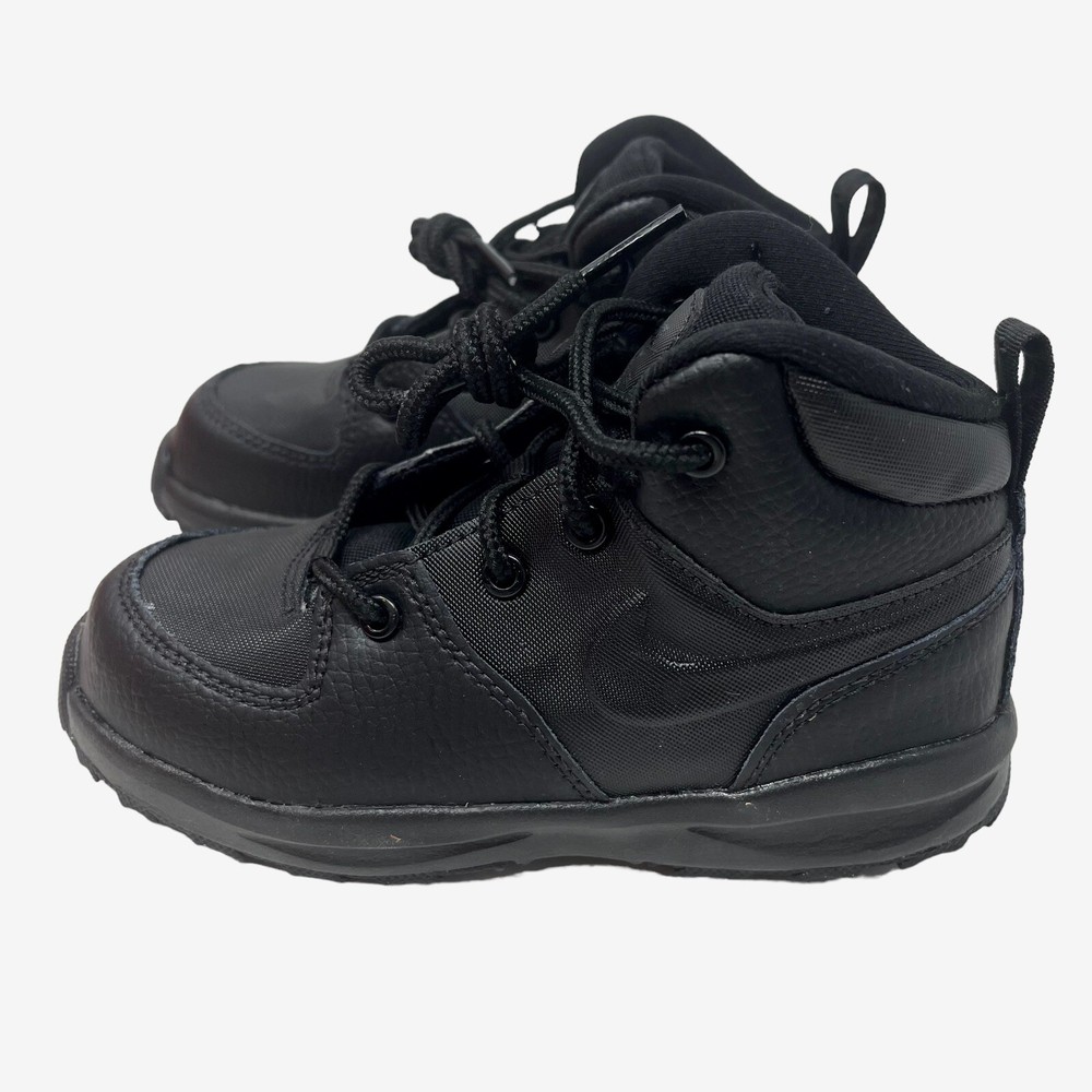 Nike Kids Toddler Size 7c Manoa LTR (TD) Boots Shoes BQ5374-001 Black New