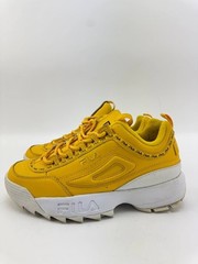 Fila Disruptor 2 Premium Repeat K ‚Canary Yellow‘ 3FM00406-743 Kids Shoes Sz 7