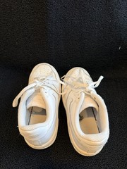 Nike Air Force 1 Triple White 314193-117 Youth Sneakers/Shoes size 2.5Y