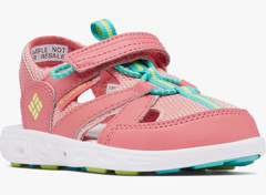Columbia Children’s Techsun Wave Sandal, Wild Salmon/Voltage, Size 13