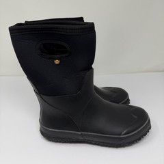 BOGS Classic Boots Youth 5 EU 38 Women’s 7 Black Insulate Waterproof Snow Rain
