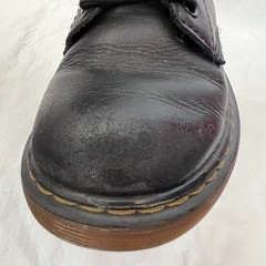 Dr Martens Boots 1460 J black leather lace up zip kids size 13 docs combat