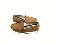 MARC JOSEPH DC1-TN Loafer Driving Style Tan Nappa Pre-School Kid’s Size 11.5 M