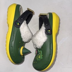 Buddy The Elf × Crocs Fleece Lined Clogs Kids Sz J 3 Christmas Character Shoes