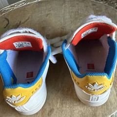 Adidas x Lego Stan Smith CF I Sneakers White/Blue/Yellow GV8969 Shoe size 8k