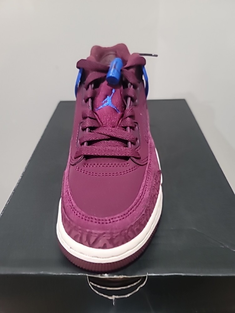 Jordan Spizike Low GS 4Y Sneakers Bordeaux/Hyper Royal- Sail New In Box