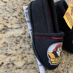 Rescue Heroes Kids Slippers Size 11-121/2 New With Tags