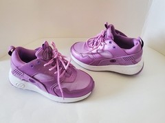 Heely Force Skate Size Yth 2 Shoe Tennis Metallic Purple – Excellent Condition
