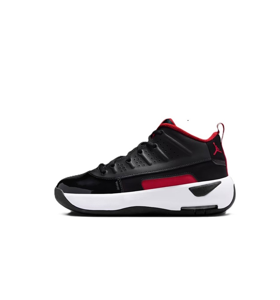 Big Kid’s Jordan Max Aura 7 Black/Varsity Red-White (HQ2089 003)