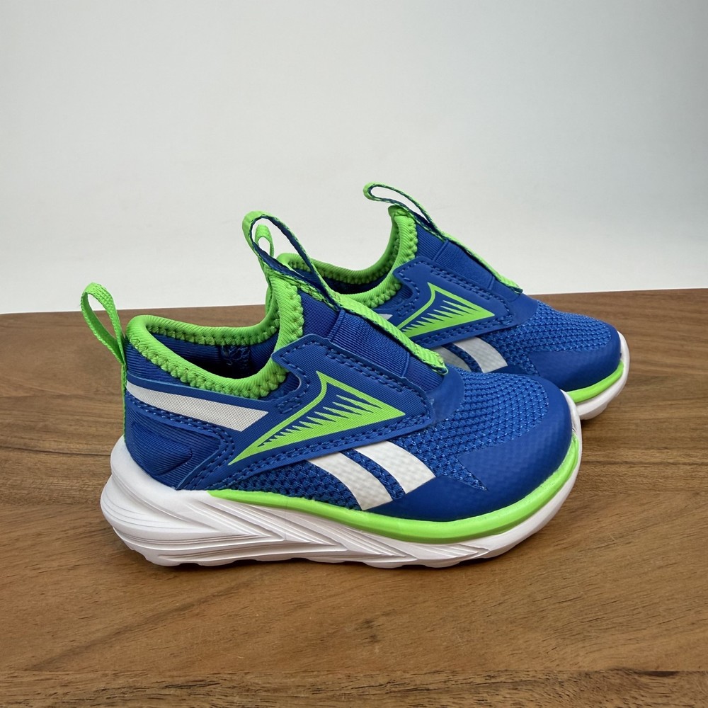 New Little Kids Reebok Lite Spinner Blue Comfort Casual Sneakers Size 5 C NIB
