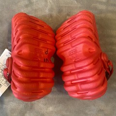 Crocs Echo Clogs Kids Shoes Varsity Red Size C5