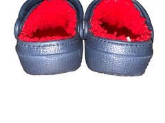 Capelli Kids NY Clogs Slip On Sherpa Lined Dinosaurs Santa Hats Toddler Sz 4-5