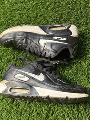 Nike Air Max 90 LTR GS Black White Kids 4.5Y Women’s 6 CD6864-010