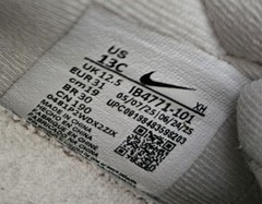 Nike Ja 3 PS Morant Sound Check Coconut Milk White Kid Shoe size 13c (IB4771-101