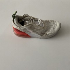 Authentic Pre-owned Air Max 270- White,Pink,Mint Green, Youth Size 1Y
