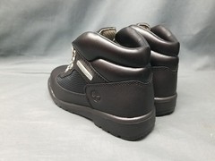 Timberland Youths Field Boot Mid Waterproof Triple Black Size 2.5 NEW NO BOX!
