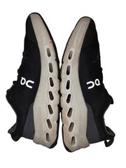 On Cloud CloudLeap Kids Black And White Sneakers SZ 3.5Y Sporty