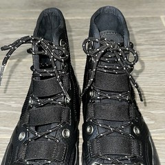 Converse Chuck 70 Tech Hiker High Top Sneakers Triple Black Shoes Kids Youth 5