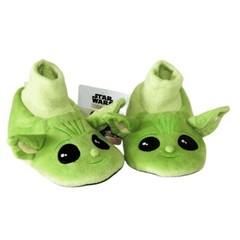 NEW Disney Star Wars The Mandalorian Baby Yoda Grogu House Slippers Shoe L 9-10