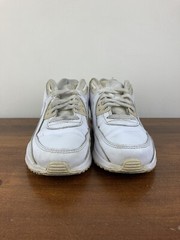 NIKE AIR MAX 90 LTR GS TRIPLE WHITE SNEAKERS CD6864-100 Size 6 Youth Unisex