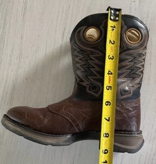 Lil‘ Durango Round Toe Western Boots BT200 Brown/Black Kids Size 3 M