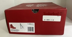 Timberland Waterproof Boots Medium Red Nubuck Size 5 M Junior 0A625Y Boxed NEW