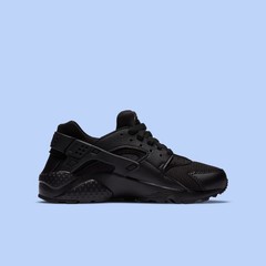 Nike Air Huarache (GS) Triple Black 654275-016 Kids Size 7Y Shoes #B25