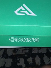 Nike Giannis Immortality 4 SE GS White Blue Kids Youth 7 BasketballHF1181-100