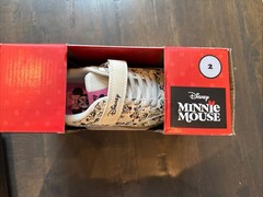 2026 Aldi X Disney Minnie Mouse Children’s Sneaker Size 2 NIB
