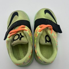 Nike KD Kevin Durant Easter VII Lime Black Green Shoe Size Toddler 7C