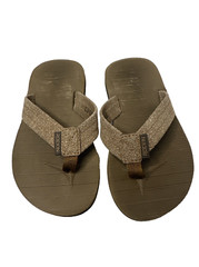 Rockin Kids Basic Flip Flop Kids Size 12 Beachwear Poolside Brown Beach Pool