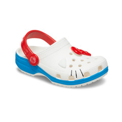NEW CROCS KIDS Hello Kitty I AM CLASSIC CLOG 209454-100 WHITE